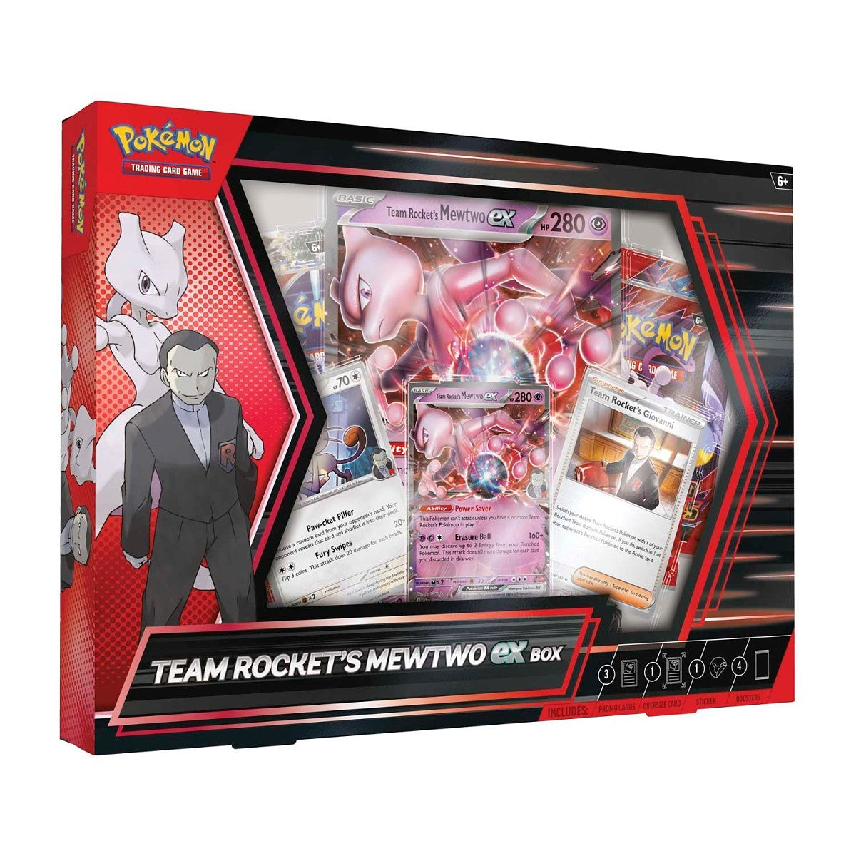 Pokémon TCG: Team Rocket’s Mewtwo ex Box